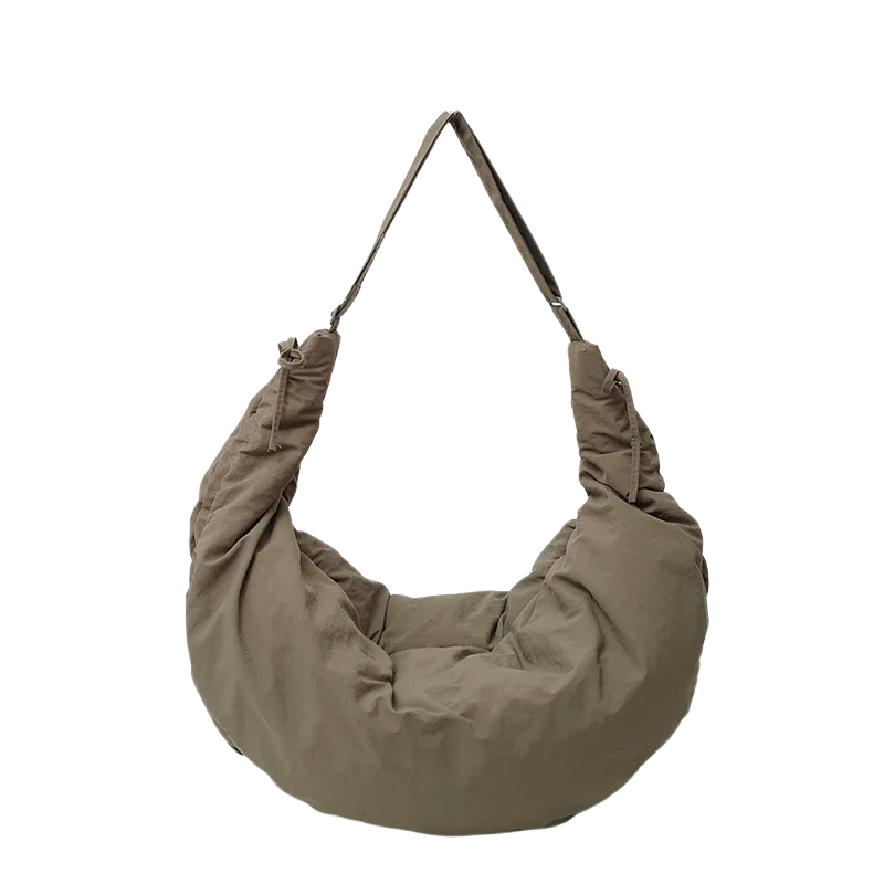 Large Crescent Nylon Bag