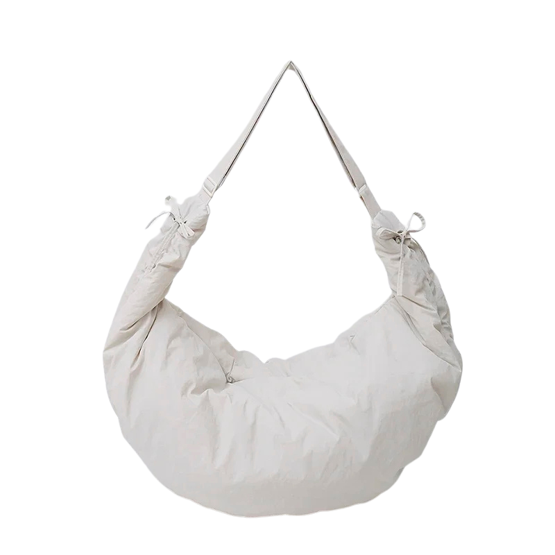 Large Crescent Nylon Bag