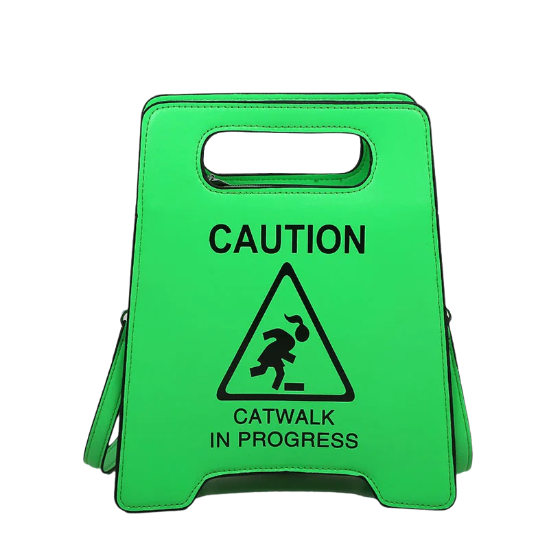 "Caution"  Bag