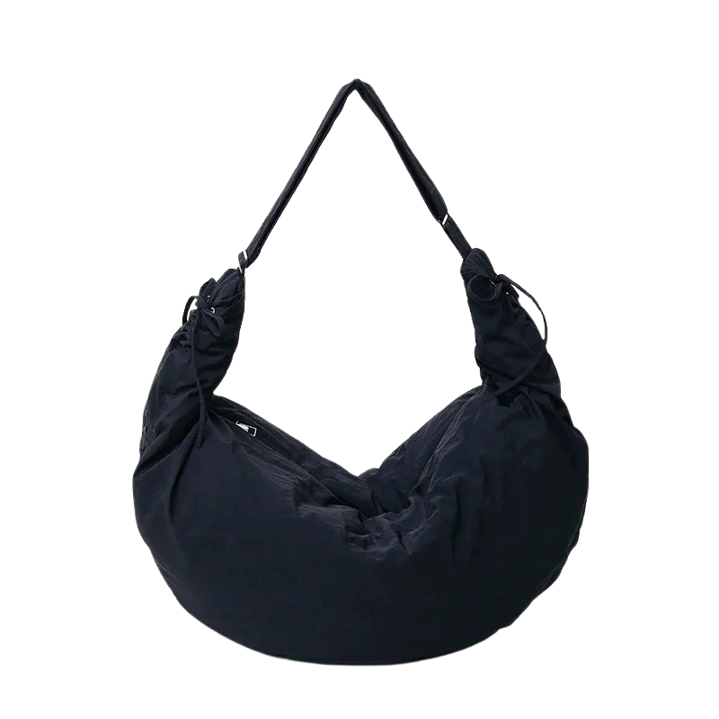 Large Crescent Nylon Bag