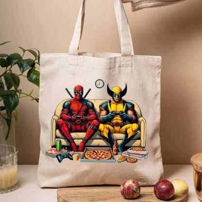 Deadpool X Wolverine Tote