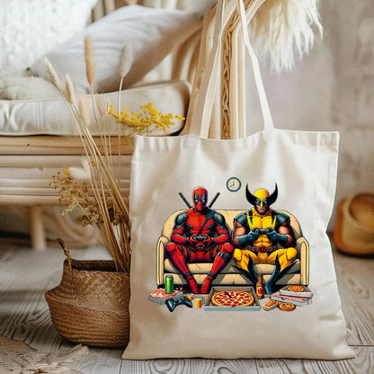 Deadpool X Wolverine Tote