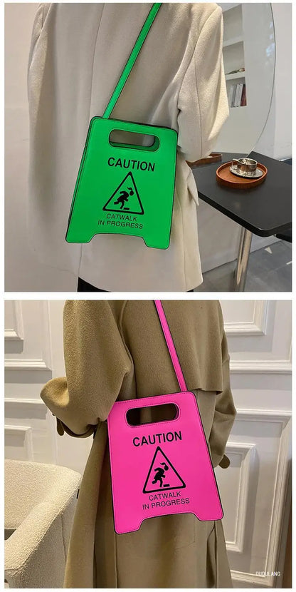 "Caution"  Bag