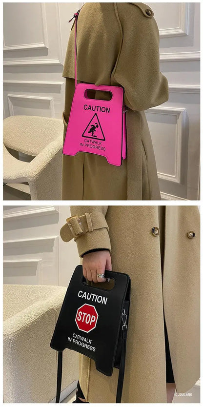 "Caution"  Bag