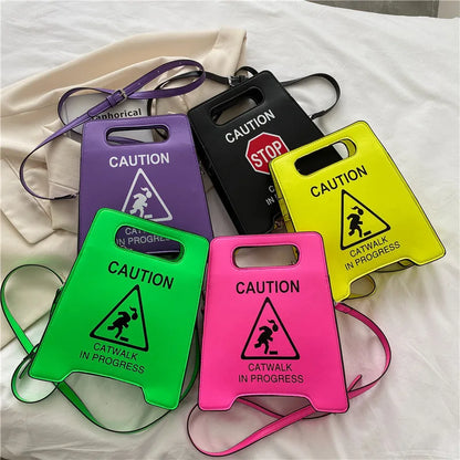 "Caution"  Bag