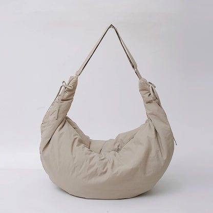 Large Crescent Nylon Bag