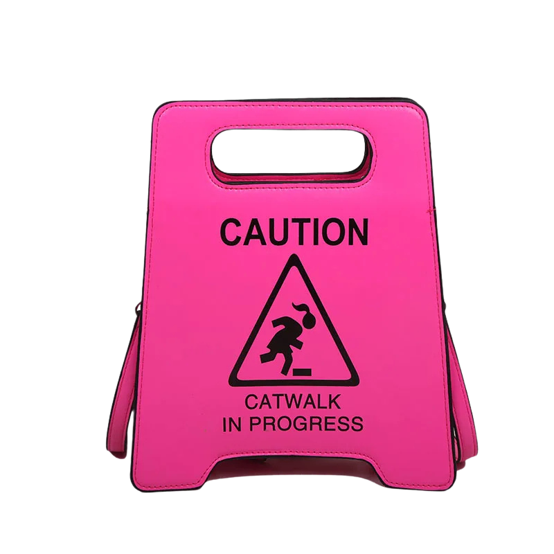 "Caution"  Bag