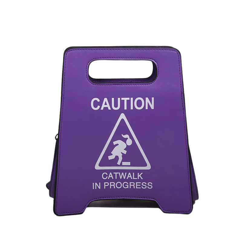 "Caution"  Bag